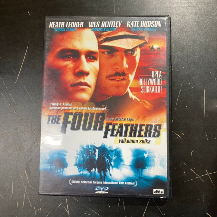 Four Feathers - valkoinen sulka DVD (M-/VG+) -seikkailu-